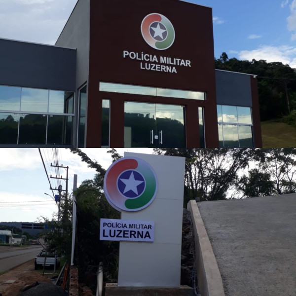 Letras Relevo 20mm - PVC Expandido - Pintura PU Cores - Luzerna/SC