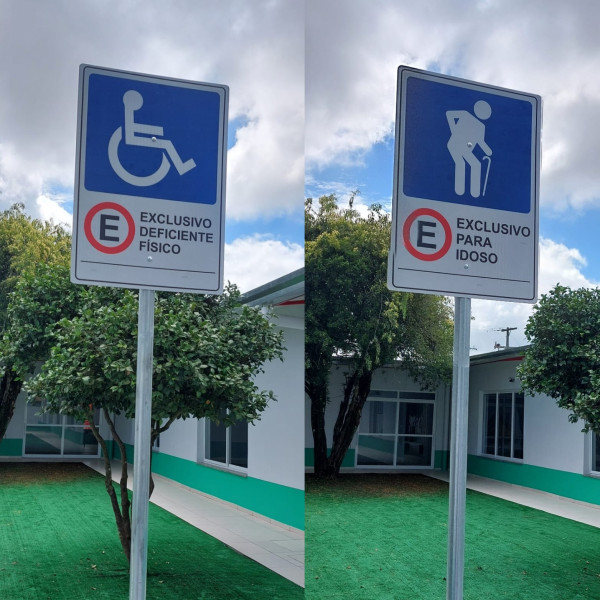 Placa Indicativas de Vagas